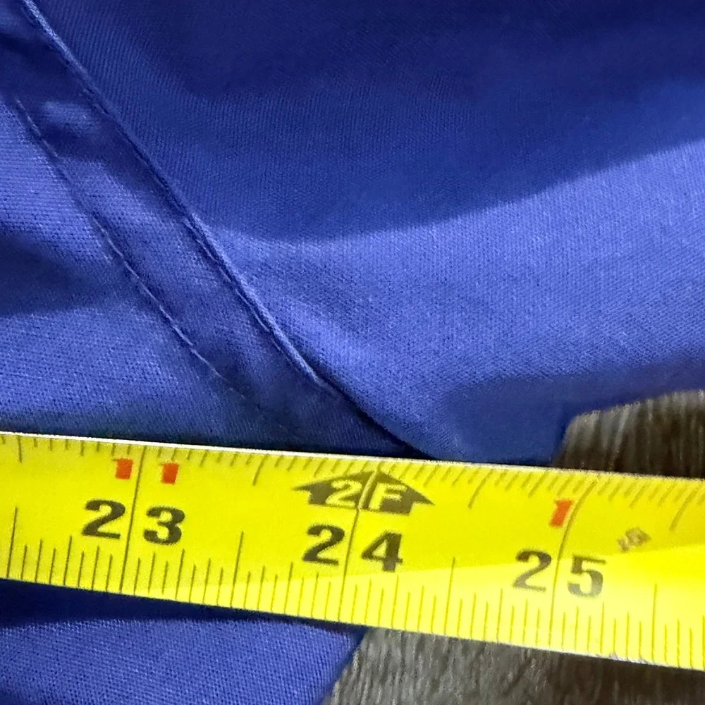 Ivy Club Classics Vintage Blue Bomber Jacket Mens Large Full Zip Cotton Blend